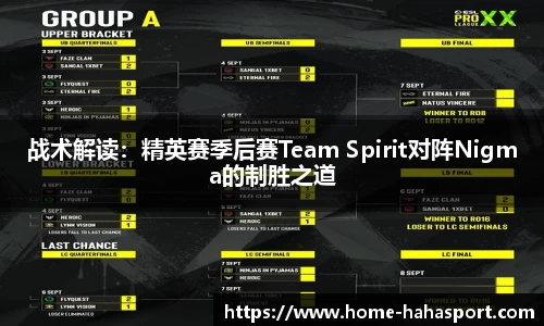 战术解读：精英赛季后赛Team Spirit对阵Nigma的制胜之道